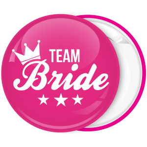 Kονκάρδα Team Bride κορώνα αστέρια ροζ