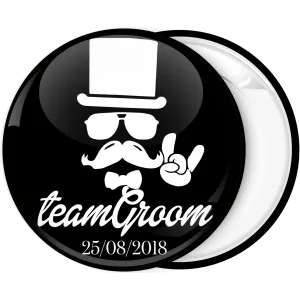 &Kappa;&omicron;&nu;&kappa;ά&rho;&delta;&alpha; Team Groom Hat Hand rock &mu;&alpha;ύ&rho;&eta;