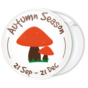 Κονκάρδα Autumn season κόκκινα μανιτάρια 