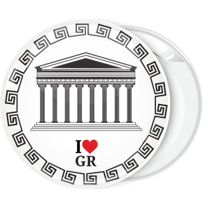 Κονκάρδα Ι Love GR Παρθενώνας