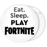 Κονκάρδα Fortnite eat sleep play λευκή