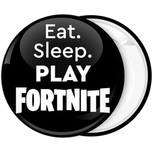 Κονκάρδα Fortnite eat sleep play μαύρη