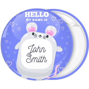 Κονκάρδα name tag ποντικάκι