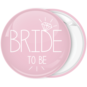 Kονκάρδα Bride to be διαμάντι ροζ