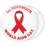 Κονκάρδα world Aids day λευκή
