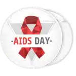 &Kappa;&omicron;&nu;&kappa;ά&rho;&delta;&alpha; Aids Day red ribbon 