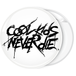 Κονκάρδα Cool kids never die λευκή