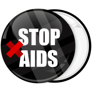 Κονκάρδα stop Aids μαύρη