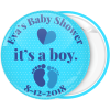 Κονκάρδα baby shower its a boy πουά