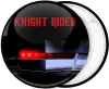 Knight Rider car pin badge button