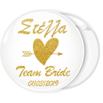 Kονκάρδα Team Bride Gold Glitter όνομα