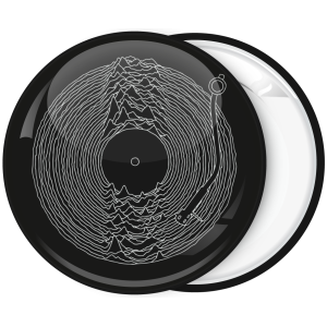 Κονκάρδα Joy Division Unknown Pleasures disk 