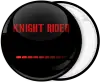 Knight Rider lights pin badge button