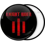 Knight Rider voice pin badge button