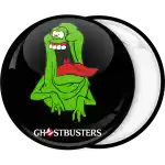 Ghostbusters Slimer pin badge button