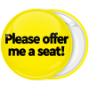 Κονκάρδα Please Offer me a seat κίτρινη