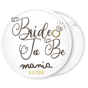 K&omicron;&nu;&kappa;ά&rho;&delta;&alpha; Bride to Be ring vintage &lambda;&epsilon;&upsilon;&kappa;ή