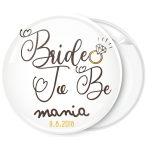 Kονκάρδα Bride to Be ring vintage λευκή