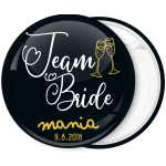 Kονκάρδα Team Bride vintage μαύρη
