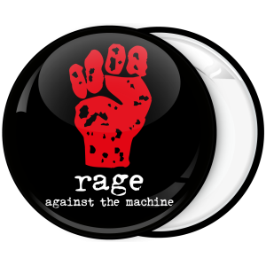 Κονκάρδα Rage Against the Machine μαύρη