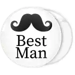 Κονκάρδα best man μουστάκι