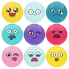 Κονκάρδες emoticons avatar collection σετ 9 τεμάχια