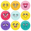 Κονκάρδες emoticons avatar collection big eyes σετ 9 τεμάχια