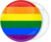 Κονκάρδα LGBT σημαία