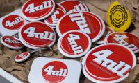 Διαφημιστικές κονκάρδες 4all promo pack