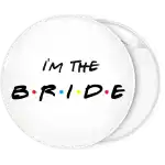Κονκάρδα I am the bride friends edition λευκή