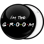 Κονκάρδα I am the groom friends edition μαύρη