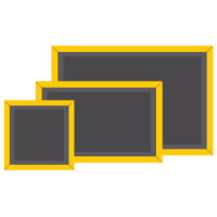 Κονκάρδες τετράγωνες ορθογώνιες μαγνήτης