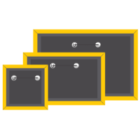 Κονκάρδες τετράγωνες ορθογώνιες