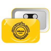 Κονκάρδες ορθογώνιες μαγνήτης Ρούχου