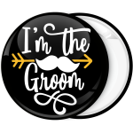 Κονκάρδα I am the groom βέλος μαύρη