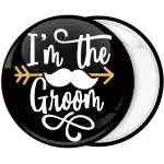 &Kappa;&omicron;&nu;&kappa;ά&rho;&delta;&alpha; I am the groom &beta;έ&lambda;&omicron;&sigmaf; &mu;&alpha;ύ&rho;&eta;
