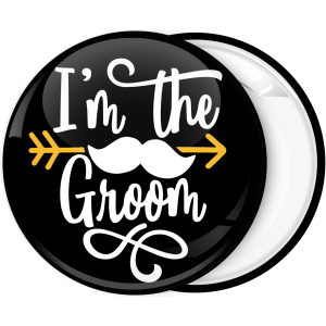 Κονκάρδα I am the groom βέλος μαύρη