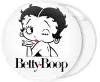 Κονκάρδα Vintage Betty Boop λευκή