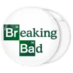 Breaking bad white pin badge button