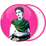Frida kahlo pop art pin badge buttons