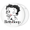 Κονκάρδα Vintage Betty Boop λευκή