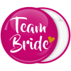 Kονκάρδα ροζ Team Bride χρυσή καρδιά