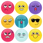 &Kappa;&omicron;&nu;&kappa;ά&rho;&delta;&epsilon;&sigmaf; emoticons avatar collection colors 9 &tau;&epsilon;&mu;ά&chi;&iota;&alpha;