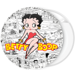 Κονκάρδα Vintage Betty Boop comics