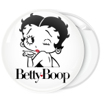 Κονκάρδα Vintage Betty Boop λευκή