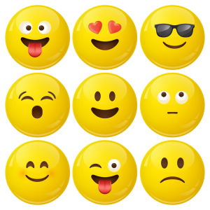 Κονκάρδες emoticons avatar collection caramel 9 τεμάχια