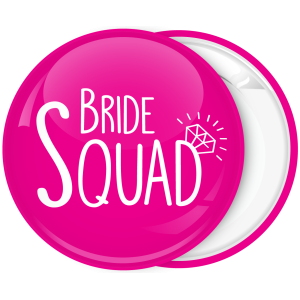 Kονκάρδα Bride Squad διαμάντι φούξια