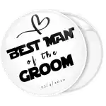 Κονκάρδα Best man flat collection λευκή