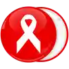 &Kappa;&omicron;&nu;&kappa;ά&rho;&delta;&alpha; Aids classic red ribbon