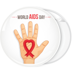 Κονκάρδα world Aids Day hand
